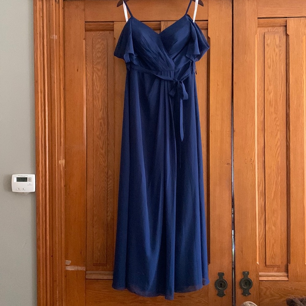 Navy blue bridesmaid dress JJs House